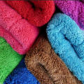 Toalha de microfibra / lavagem de carro macio / toalha limpa casa colorida